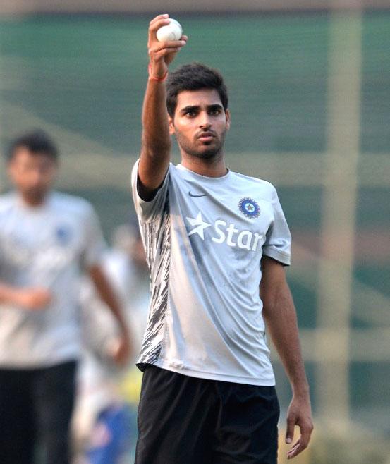 Bhuvneshwar Kumar: India's swing bowler Bhuvi's father is a sub-inspector with the Uttar Pradesh Police. Kumar's family moved to Meerut from a small village. It is said that when Bhuvneshwar first told his parents he wanted to join a cricket club, they were rather dazed. Still, they somehow managed to afford it. Kumar actually used to carry his kit bag for one kilometre since that's where the nearest tuk-tuk stand was. During the trials for the Under-17 team some years back, Bhuvneshwar did not have a proper pair of shoes. His sister arranged for a pair with great difficulty. Pic/AFP