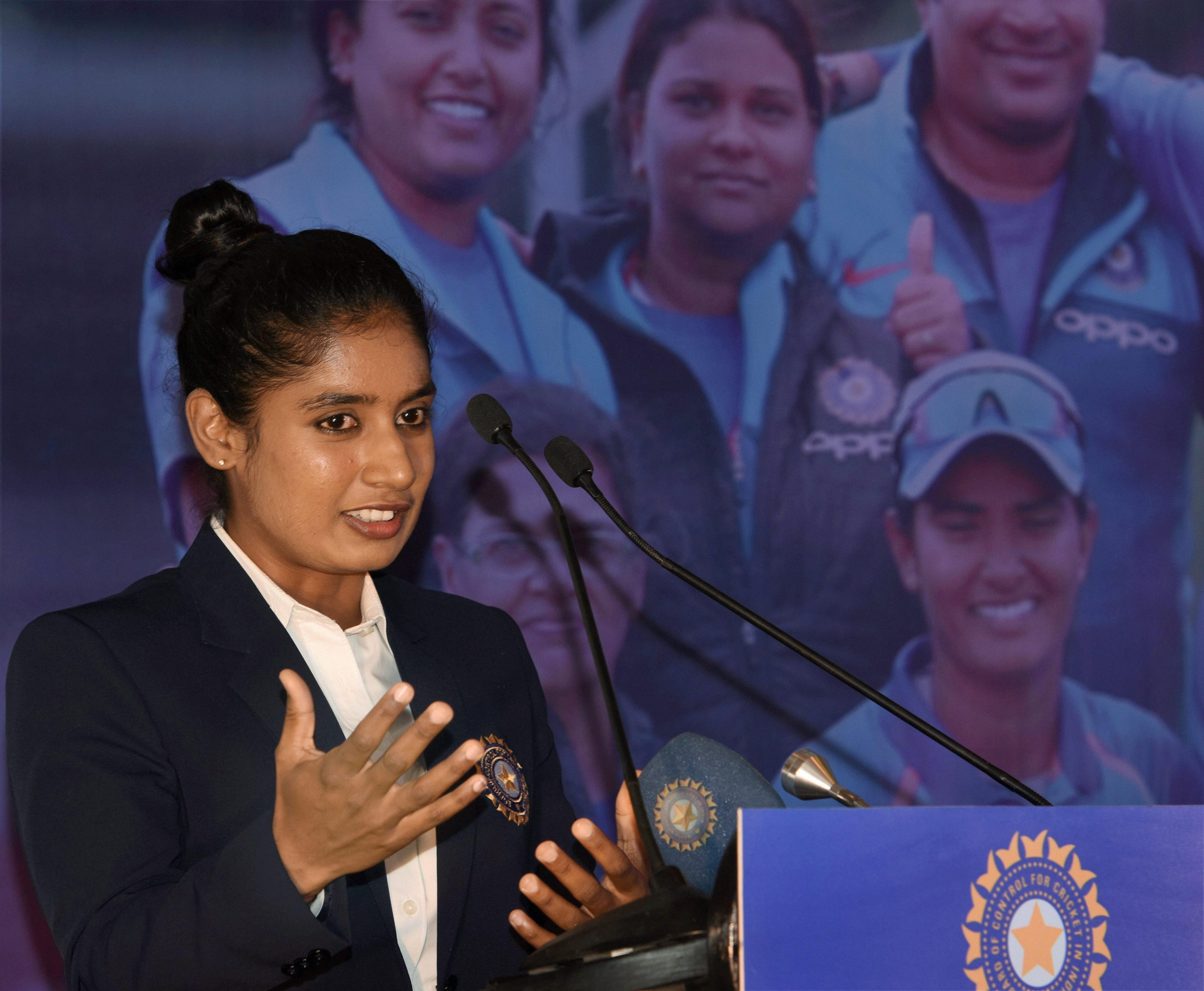 Mithali Raj says her team were bowled over by the grand reception they received on their return