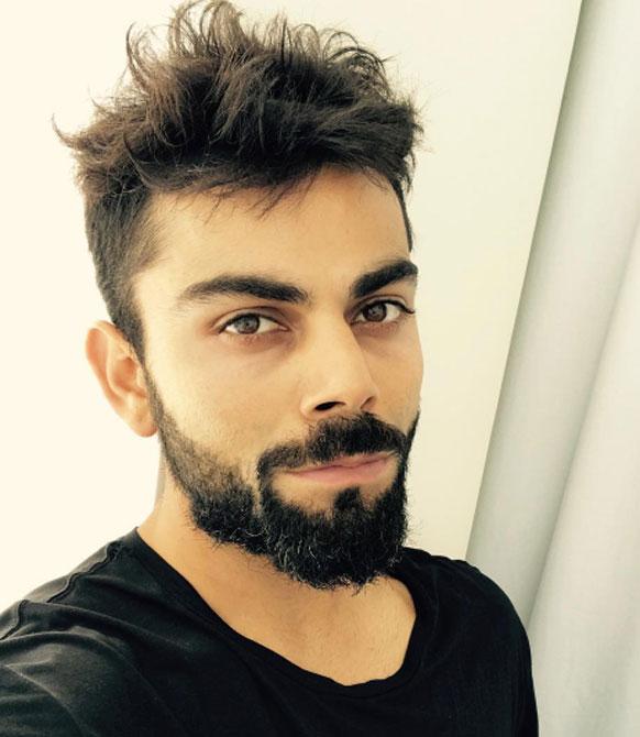 Check out Virat Kohli's new hairstyle ahead of the three-match T20I series  against Australia - Crictoday