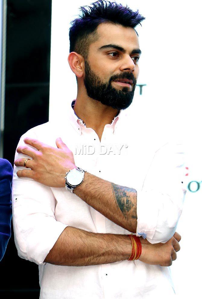 Virat Kohli Wore An Expensive Rolex Watch While Chilling In His Balcony
