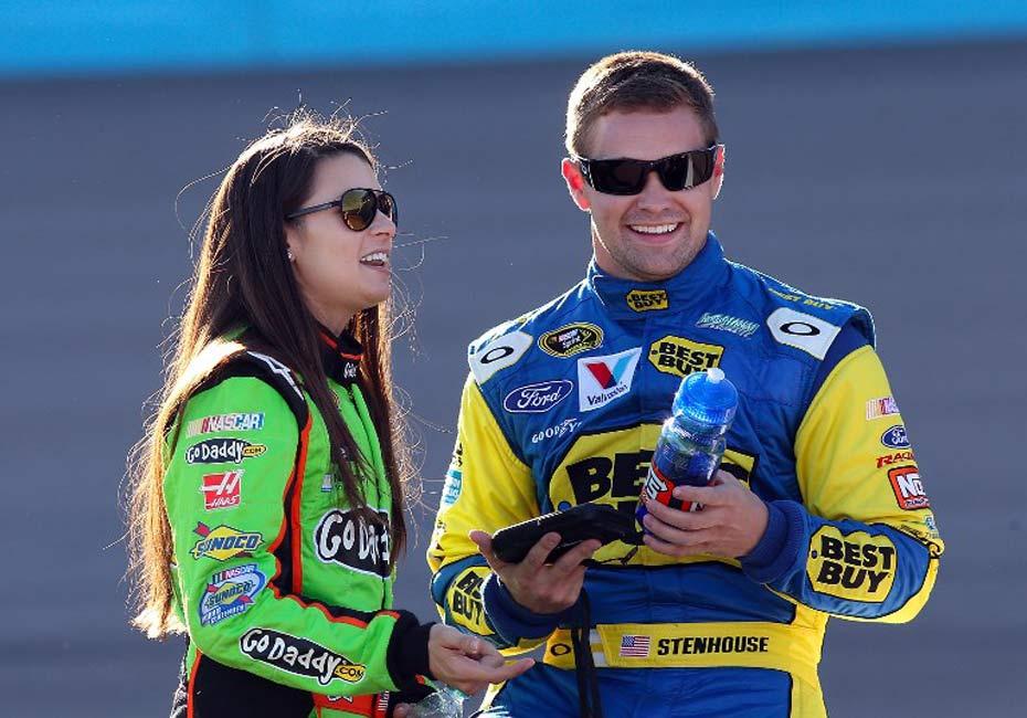 Danica Patrick and Ricky Stenhouse Jr: He's NASCAR's 2013 rookie of the year candidate and the two-time reigning Nationwide Series champion. She's also a NASCAR driver and is the only woman to win a race in the IndyCar Series. On January 25, 2013, Danica Patrick said she was dating her competitor. The couple dated until December 2017 before calling it quits.