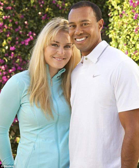 Tiger Woods and Lindsey Vonn: He's an American professional golfer who counted among the most successful of all time. She's a World Cup alpine ski racer who competed with the United States Ski Team. Woods and Vonn's relationship was all over the media and one of the most high-profile relationships at the time. The couple called it quits in May 2015 after dating for two years. (Pics from Vonn's Facebook account)