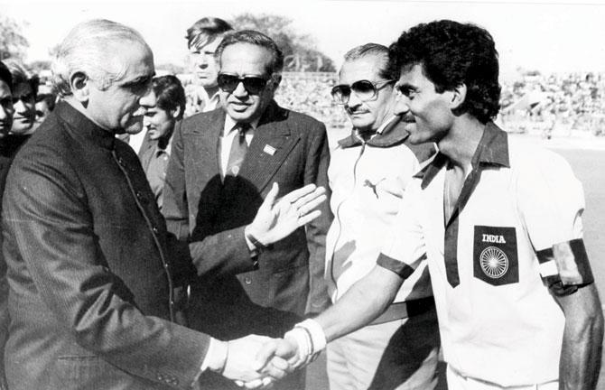 Shahid made his first senior team appearance the same year in a four-nation tournament in Kuala Lumpur under Baskaran, after his inclusion in the team following his impressive performance in the Aga Khan Cup. His skills and love for the game caught the eyes of his seniors and coaches.