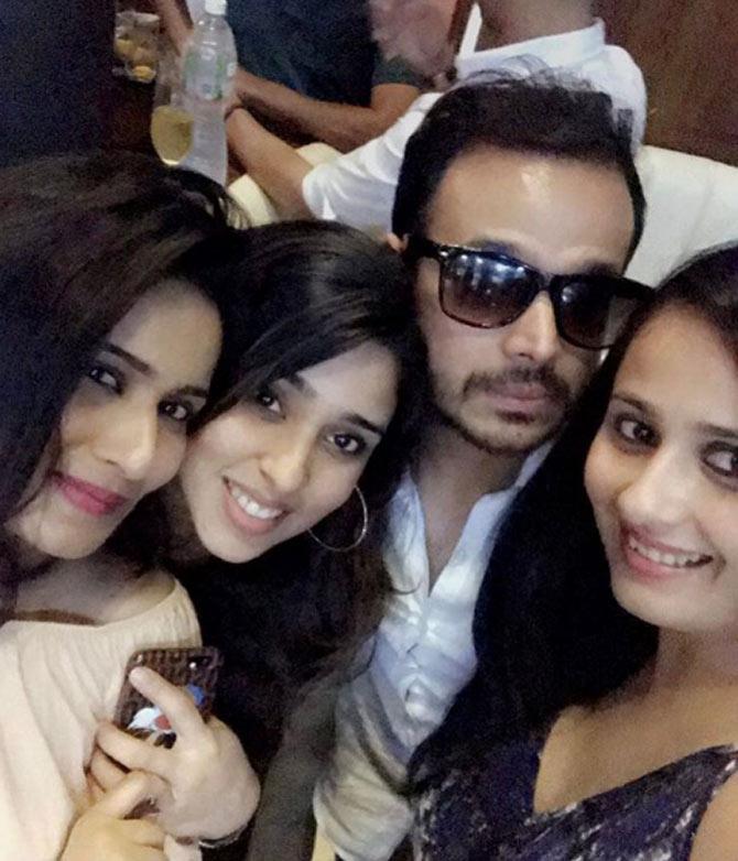 In picture: Ritika Sajdeh and her friends click a selfie