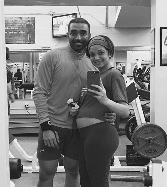 On his wife's birthday, Robin Uthappa wished her saying: Happy birthday my Queen!! you are the desire of my soul and the love of my life. You complete me!! I love you and cherish you with all my heart and soul!! May God bless you and protect you and our lil angel!!
