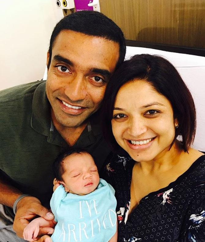 When his wife Shheethal gave birth to their son, Robin Uthappa shared a candid photo of their family of three and wrote: Our bundle of joy has arrived!! NEALE NOLAN UTHAPPA thank you for all the love and support!! #whentwobecomethree #batmenandjoker
