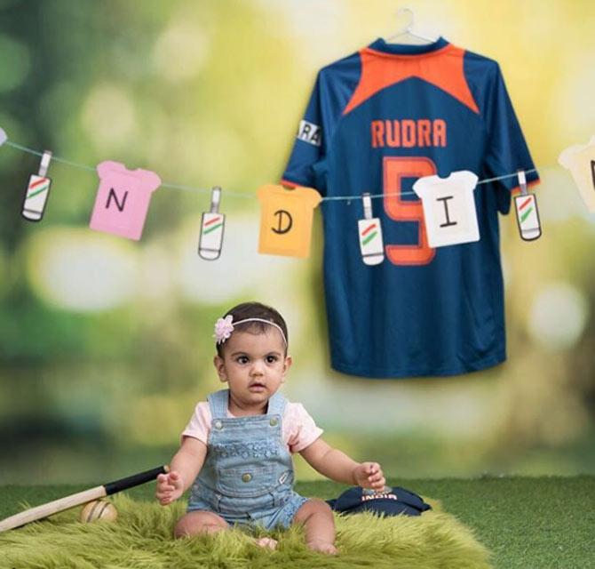 RP Singh shares a photo of his little one: lawyer, cricketer or diva? #babyira #6months #babygirl #shipraamitphotography