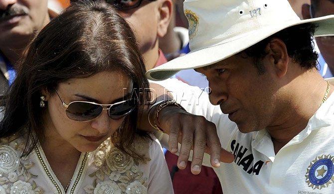 Anjali, who is a doctor, didn't know who Sachin was when they met initially. She then brushed up on cricket once they started dating. She said in an interview, 'I think what he liked about me was that I knew nothing about cricket when I first met him. I didn't even know who Sachin was