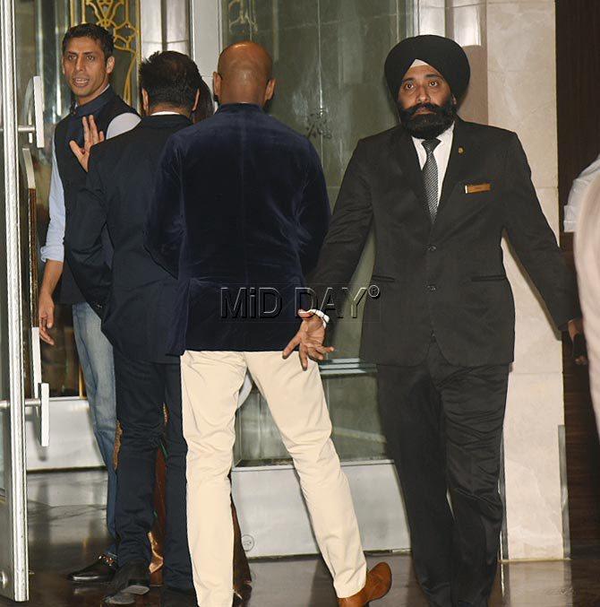 Ashish Nehra, who recently retired, at Zaheer Khan and Sagarika Ghatge`s party Ashish Nehra, who recently retired, at Zaheer Khan and Sagarika Ghatge`s party