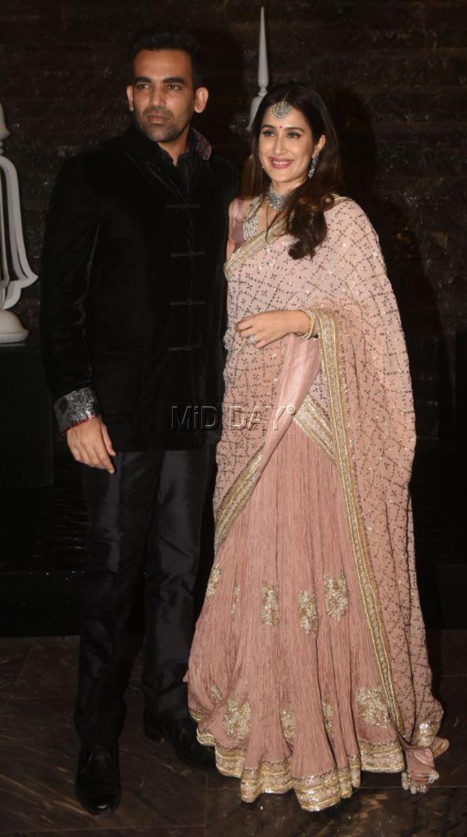Zaheer Khan and Sagarika Ghatge were engaged in April this year Zaheer Khan and Sagarika Ghatge were engaged in April this year