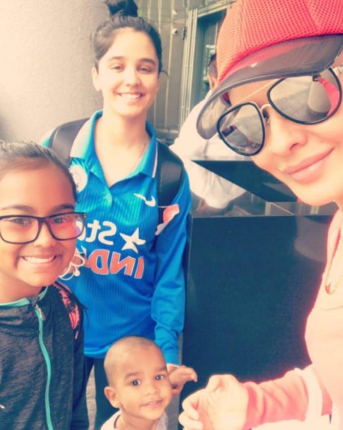 Aesha Dhawan also has two daughters from her previous marriage - Rhea and Aliyah - whom Shikhar Dhawan absolutely adores.