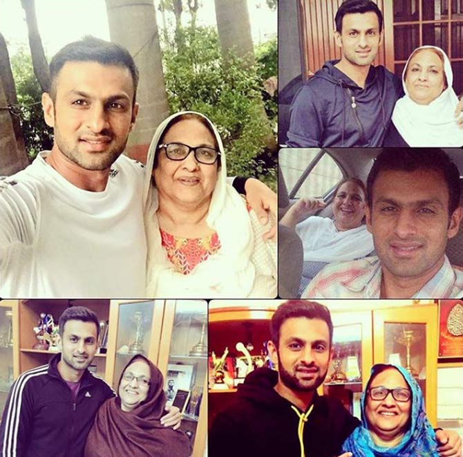 Shoaib Malik: All that I am or ever hope to be, I owe to my angel maa