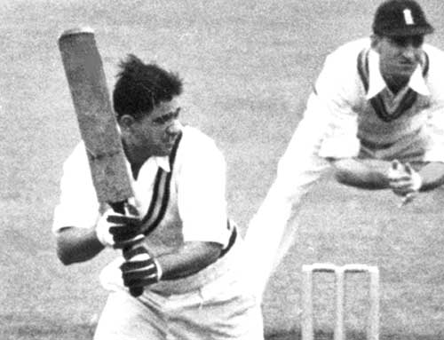 Vinoo Mankad (1952): Vinoo Mankad became the first Indian to score a 100 and take five wickets in the same Test. In the 1952 Test at Lord's against England the Indian all-rounder top-scored with 72 in the first innings and followed it up with 184 runs in the second innings. He also took 5 wickets for 196 runs during England's first innings. Though India lost the Test, Mankad's all-round effort was the only notable performance in the series, in which India were heavily outmatched by England. Pic/ mid-day archives
