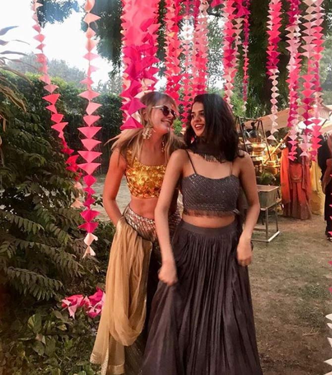 Tania Sachdev with one of her close friends: My girlfriends back and she's cooler than ever