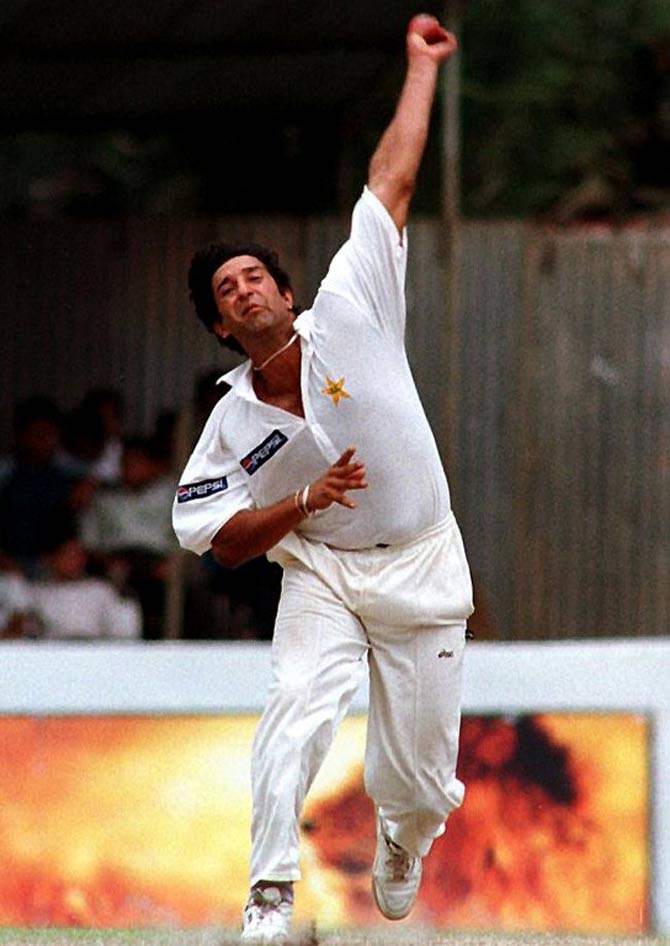 Wasim Akram: Matches - 104 Wickets - 414 Best bowling - 7/119 Average - 23.62 Strike rate - 54.6