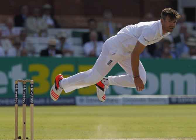 James Anderson: Matches - 140* Wickets - 546 Best bowling - 7/42 Average - 27.10 Strike rate - 56.1