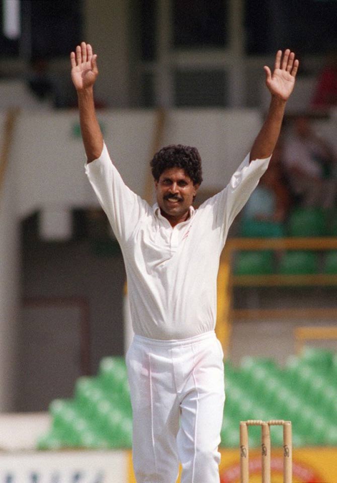 Kapil Dev: Matches - 131 Wickets - 434 Best bowling - 9/83 Average - 29.64 Strike rate - 63.9