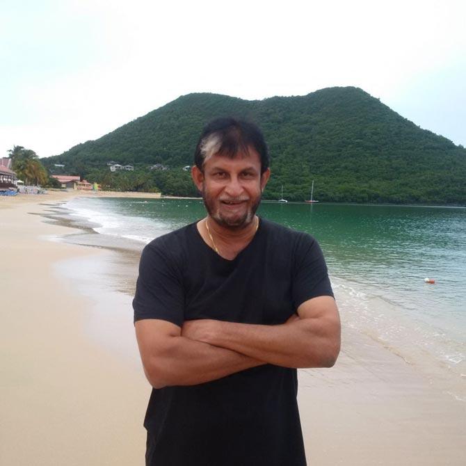 Sandeep Patil, always known to be one of the most charming and stylish Indian cricketers, during his time and has also tried his hand at acting. 