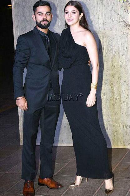 December 2016: Virat Kohli and Anushka Sharma attended Manish Malhotra's star-studded 50th birthday bash together