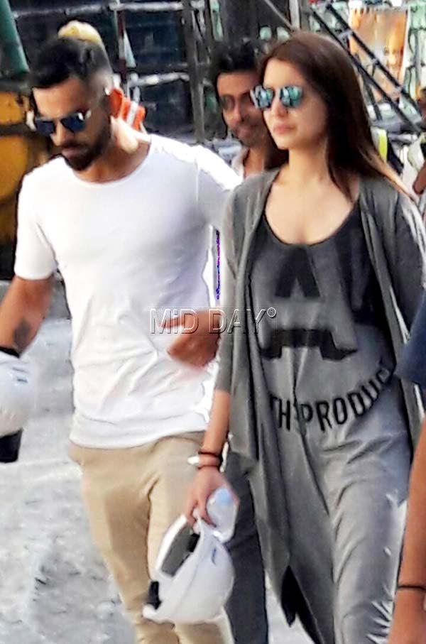 January 2017: Anushka was spotted with beau Virat Kohli outside Omkar 1973, a swanky building in Worli where the latter owns a 5BHK house. Kohli booked the pad in October 2015. The couple had originally planned on living in, but as per a recent update, they would be given possession of the space only in 2018