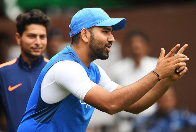 Rohit Sharma and Kuldeep Yadav