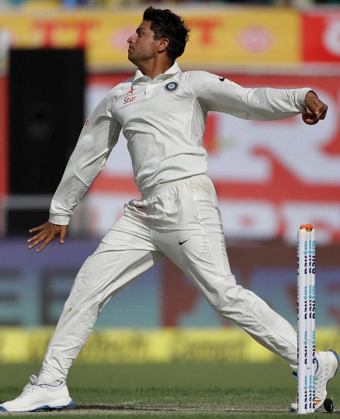 Virender Sehwag: 'Is China ke maal ki lambi guarantee hai. India's first ever Test Chinaman bowler Kuldeep Yadav, shaandaar firki le li Australia ki' (This China product has a long guarantee.)
