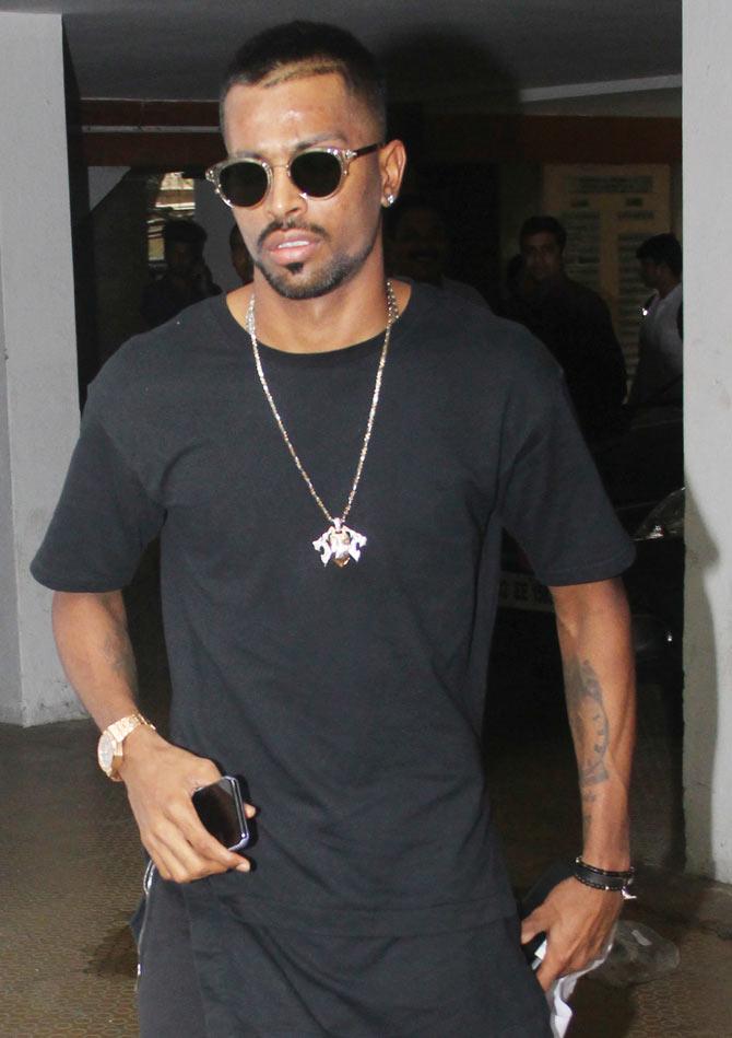 Hardik Pandya plays for Baroda in domestic cricket and Mumbai Indians in the Indian Premier League. He is an all-rounder who bats right-handed and bowls right-arm fast-medium
