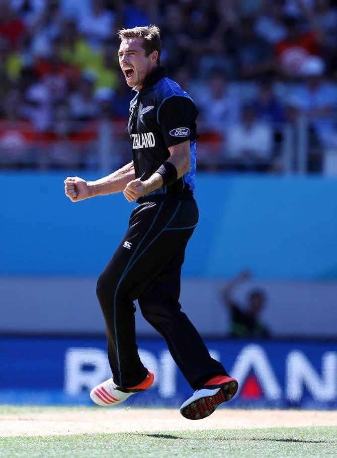 Best bowling figures - Tim Southee (NZ): 7/33 vs England on 20 February 2015