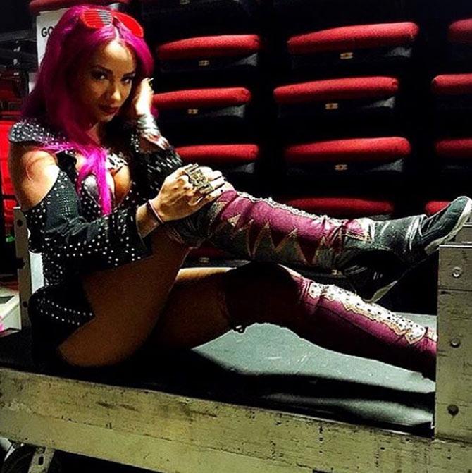 670px x 671px - PHOTOS: WWE superstar Sasha Banks really knows how to flaunt it like a  'Boss'