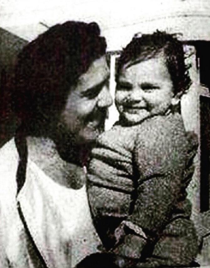 Daddy Dearest: Yuvraj Singh in a a throwback picture on Father's Day. Seen here with his father Yograj Singh, who also played for the Indian cricket team