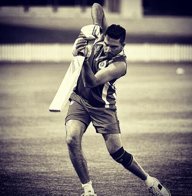 In his biggest feat in cricket, Yuvraj Singh smashed England pacer Stuart Broad for six huge sixes during the India vs England match at the ICC World Twenty20 in 2007