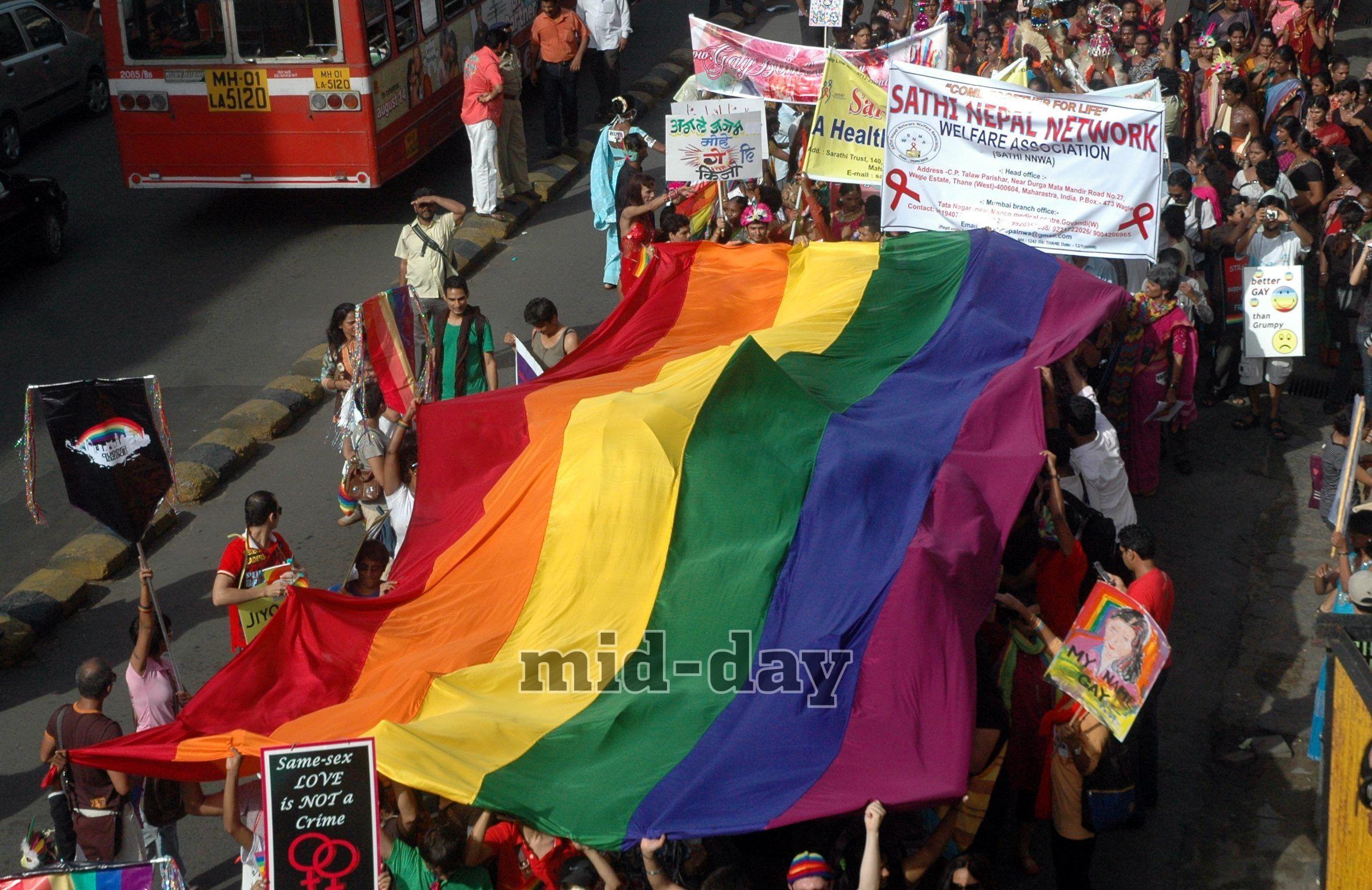 Gay Rally at August Kranti Maidan